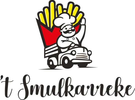 Logo 't Smulkarreke - Ik wil frietjes